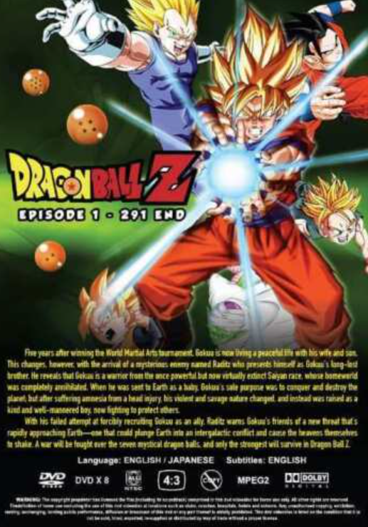Anime DVD Dragon Ball + DBZ + DBGT + DBS + Movie Collection (Full ...