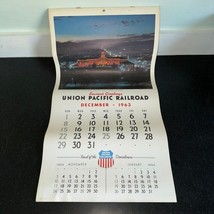 Union Pacific Railroad Calendar 1964 Vintage Advertising Train - $454.60 MXN