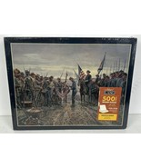 Lang 500 Piece Jigsaw Puzzle SALUTE OF HONOR Puzzle Civil War - New Unop... - $27.01 CAD