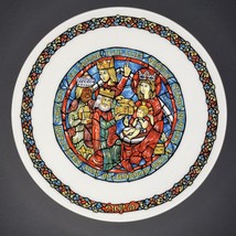 The Adoration Of Kings - No Box Noel Vitrail-Christmas Plate by D&#39;ARCEAU... - $12.95