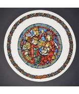 The Adoration Of Kings - No Box Noel Vitrail-Christmas Plate by D&#39;ARCEAU... - £10.35 GBP