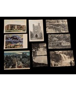 Lot of 8 Vintage Michigan Postcards 40s 50s Detroit Ann Arbor Manistique... - $235.71 MXN