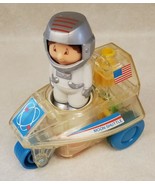 Vintage 1988 Playskool Go Go Gears Moon Shuttle With Astronaut Working G... - $378.14 MXN