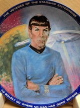 Star Trek Mr Spock Science Officer Collector Limited Edition Plate No. 4566 - £11.72 GBP