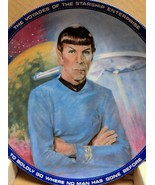 Star Trek Mr Spock Science Officer Collector Limited Edition Plate No. 4566 - £11.67 GBP