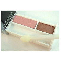 Clinique Colour Surge Eyeshadow Duo in Strawberry Fudge - u/b - £13.36 GBP