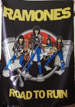 RAMONES Road to Ruin FLAG CLOTH POSTER BANNER CD Punk - £15.80 GBP