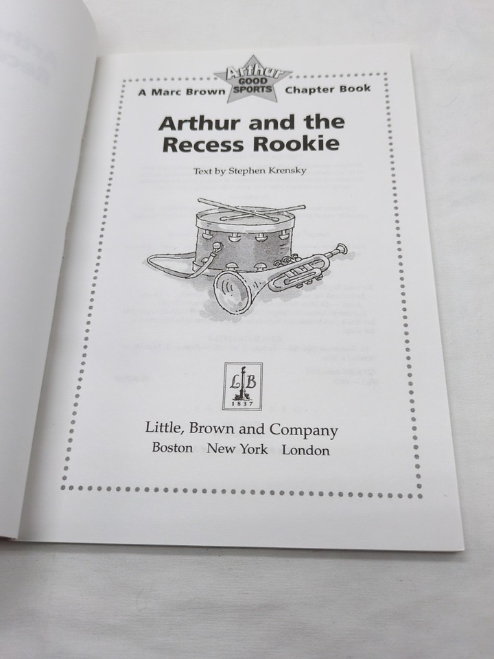 Arthur And The Recess Rookie Chapter Book 3 Item image 8