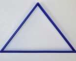6x Triangle Shape Fondant Cutter Cupcake Topper 1.75 IN USA FD709 - $6.99
