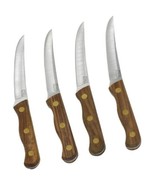 Chicago Cutlery B144 4pc Walnut Tradition Steak Knife Set - $57.19 CAD