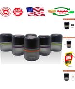 Functional &amp; Elegant Color-Coded 80ml Spice Jars | 6-Pack with Child-Saf... - $83.61 CAD