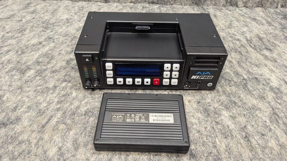 AJA Ki Pro-R0 Portable Recorder w/ Storage Drive *No Power Supply* - Powers On Item image 14