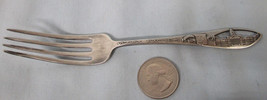 Sterling Souvenir Fork Topeka Kansas, No Monogram - £31.83 GBP