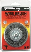 NEW FORNEY 72736 3&quot; X 1/4&quot; GRINDER WIRE WHEEL END BRUSH CRIMP FINE WIRE ... - $15.99