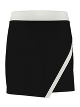 Nwt Ladies Callaway Black &amp; White Faux Wrap Golf Tennis Knit Skort - S M &amp; L - £29.53 GBP