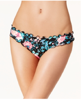 SUNDAZED Mermaid Ruffled Cheeky Hipster Bikini Bottoms, Size XS, S,  M, MSRP $34 - £10.58 GBP