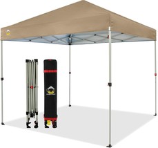 Crown Shades 8X8 Pop Up Canopy - Beach Tent With One Push Setup - Easy, ... - $148.53