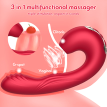 Clitoral Oral Sucking Sex Toys,Flapping G-spot Vibrator,Vagina Thrusting Dildo - £46.39 GBP