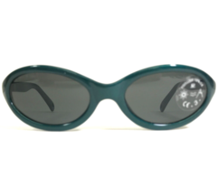 Vuarnet Kids Sunglasses B400 Green Round Frames with Gray Lenses 50-18-110 - £59.15 GBP