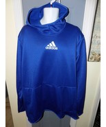Adidas GFX Climawarm Waffle Mesh High Neck Pullover Hoodie Size 2XLT Men... - $51.62