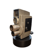 Revere Eye-Matic 8mm CA-4 3 Lens Turret Movie Camera (Untested) - €23,63 EUR