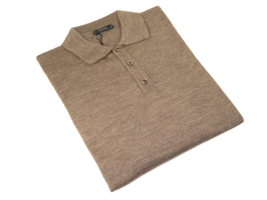 Mens PRINCELY Soft Merinos Wool Sweater Knits Light Weight Polo 1011-40 ... - £55.94 GBP
