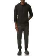 Bass Outdoor Mens Atlantic Fleece Lined Cargo Jogger Pants Black Melange... - $24.99