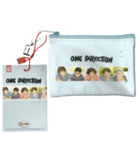 ONE DIRECTION group/logo 2012 OFFICIAL merchandise ZIP TOP PURSE carded 1D - $7.44