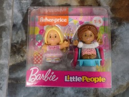 Fisher-Price Little People Barbie Party Figures 2-Pack NEW - £10.83 GBP