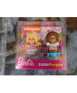 Fisher-Price Little People Barbie Party Figures 2-Pack NEW - £10.83 GBP