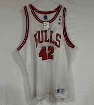 Chicago Bulls Elton Brand NBA Champion Jersey Size 52 XXL Autographed But Faded - $180.43