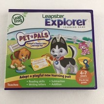 Leap Frog Leapster Explorer Learning Game Pet Pals Reading Writing Math  - $16.78