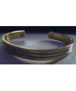 Gold and Silver Cuff Bracelet 24K Electro Plated S/M Church Work Date Night - $20.85 CAD