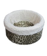 Pets 4 All Pet Cat Dog Nest Round Bed - Animal Print Small 15&quot; - Made in... - £7.07 GBP