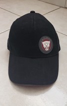 Authentic Jaguar Baseball Cap Strap Back Hat Black And Red British Auto - £27.24 GBP