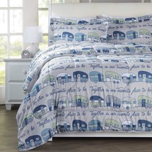 The Lakeside Collection&#39;S Our Favorite Place Is Together Bedding, 3 Pcs. - £64.47 GBP