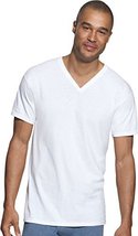 Hanes Classics Men&#39;s Traditional Fit V-Neck Undershirt 3-Pack_White_2XL - $34.98