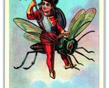Firefly Ristorante Pubblicità San Francisco Ca Unp Continental Cartolina... - $14.29