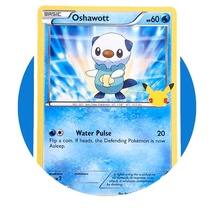 McDonald&#39;s 25th Anniversary Pokemon Card: Oshawott 21/25 - £3.85 GBP