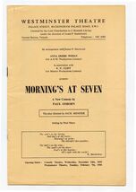 Morning's At Seven Program Westminster 1956 London Charles Heslop Peter ... - $15.84