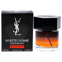 Yves Saint Laurent La Nuit De LHomme Men 2 oz EDP Spray - £70.07 GBP