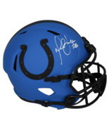 Marshall Faulk Autographed Colts &#39;RAVE&#39; Full Size Speed Helmet Beckett - $7,404.59 MXN