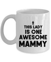 Awesome Mammy Coffee Mug Mothers Day Funny Lady Tea Cup Christmas Gift For Mom - £12.66 GBP+