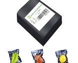 Canlenpk 2.74 Inch Mini Black And Clear Vacuum Seal Bags,Small Precut Fo... - £16.70 GBP