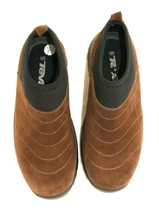 Teva  Brown Suede Leather Slip On Loafers Outdoor Casual Shoes Womens Si... - £40.09 GBP