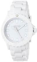 EOS New York Unisex Marksmen Plastica Bianco Quarzo Analogico Watch #359SWHT Nib - £25.72 GBP