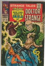 Strange Tales #157 ORIGINAL Vintage 1967 Marvel Comics 1st Cameo Living ... - $79.19