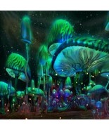 Tapestry Wall Hanging Mushroom Psychedelic 5 ft x 4 ft Trippy Home Decor - €15,74 EUR