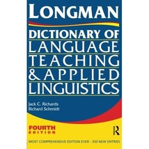 Longman Dictionary of Language Teaching and Applied Linguistics Jack C. Richards - £43.52 GBP