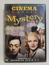 FAST FREE SHIP, Scratch-Free: 4-Movie Mystery Cinema Classics (DVD) Guar... - £5.83 GBP
